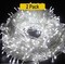 Black Wire LED String Lights – 100 LEDs, Multifunction, Cool-Touch, Halloween & Events